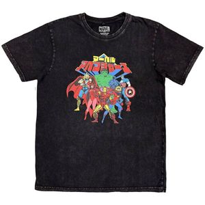 Marvel Comics - Avengers - T-shirt - Unisex - Japanese Stone Wash