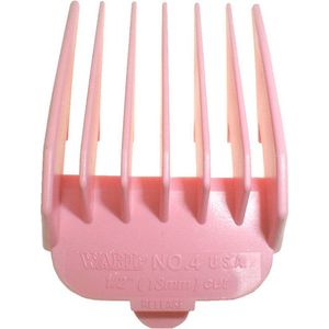 Wahl - Opzetkam nr.4 - Roze - 13mm