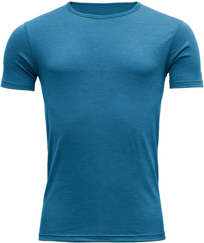 Devold - Breeze - T-shirt - Zwart - 100% Merinowol