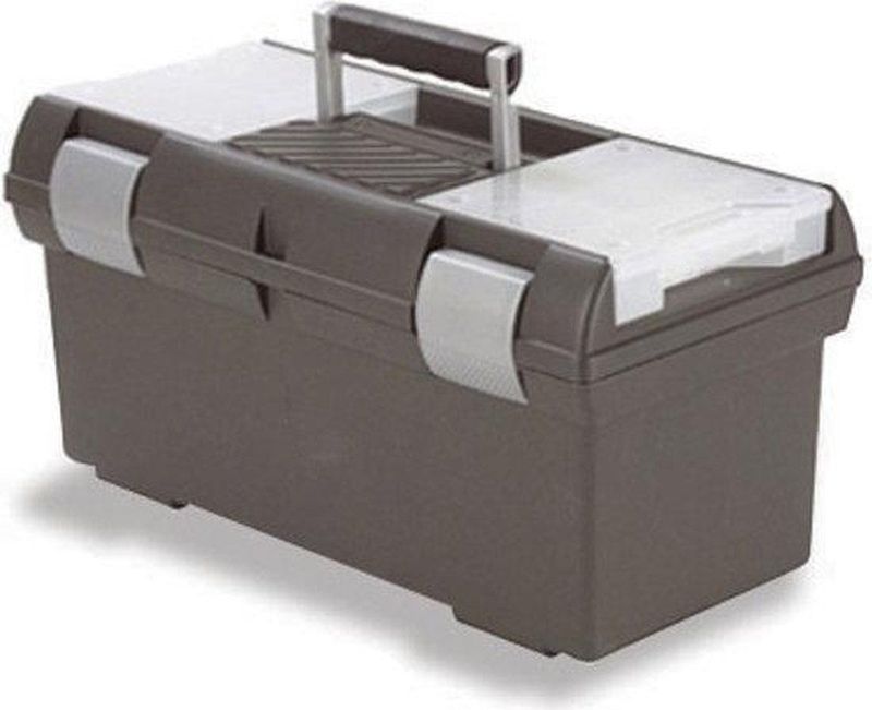 Curver - Premium - Gereedschapskoffer - Zwart - Kunststof - Inclusief Tray