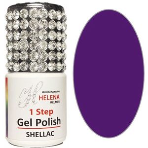 Helena - 1 Step Gel Polish - Intens Paars - 073