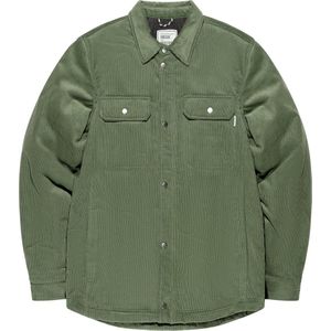 Vintage Industries Steven Padded Shirt Jacket Drab