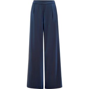 WE Fashion - Wide Leg Broek - Dames - Regular Fit - Wijde Pijpen