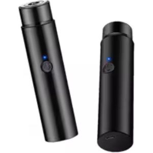 Draagbare mini-ontharingsapparaat voor het lichaam, gezicht en bikinilijn. Ontharingstrimmer voor mannen en vrouwen. USB-oplaadbaar. Haartrimmer voor baard en scheren.