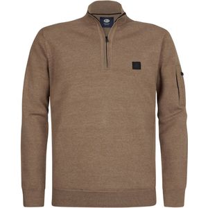 Petrol Industries - Aspen - Trui - Gemêleerd - Half Zip - Mannen