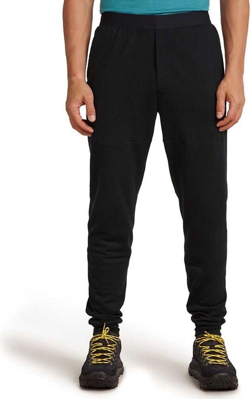 Icebreaker - Descender Joggers - Zwart - Merino Blend 300 Realfleece™