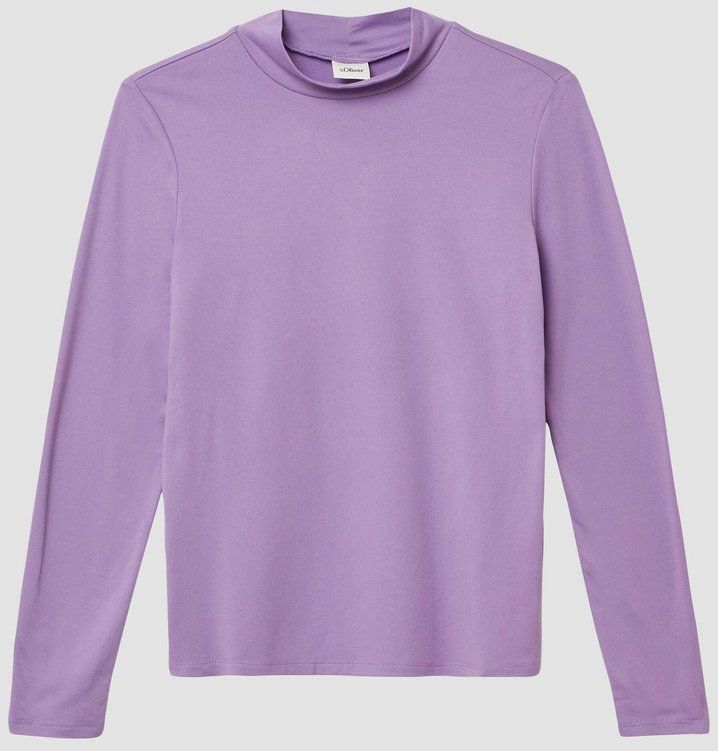 T-shirt - Jersey Top - Lange Mouwen - Slanke Pasvorm