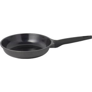 Sola Ceramic Deluxe Koekenpannen - Ø 24 cm Aluminium Koekenpan Inductie - Geschikt voor Elke Warmtebron - Zwart - Antiaanbaklaag