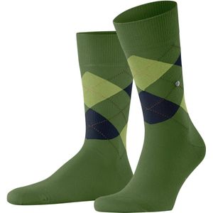 Burlington - Heren Sokken - Groen Forest - King M - Katoen Gedessineerd - 1 Paar