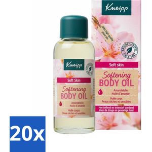 Kneipp - Huidolie - Soft Skin - Amandelbloesem - Voor zachte & soepele huid - 100 ml - Bulkverpakking - 20 stuks