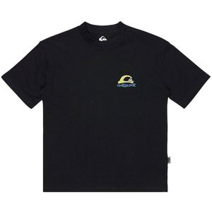 Quiksilver Grinderz T-shirt Met Korte Mouwen Zwart 14 Years Jongens