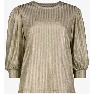 Twoday dames top goud - Maat L