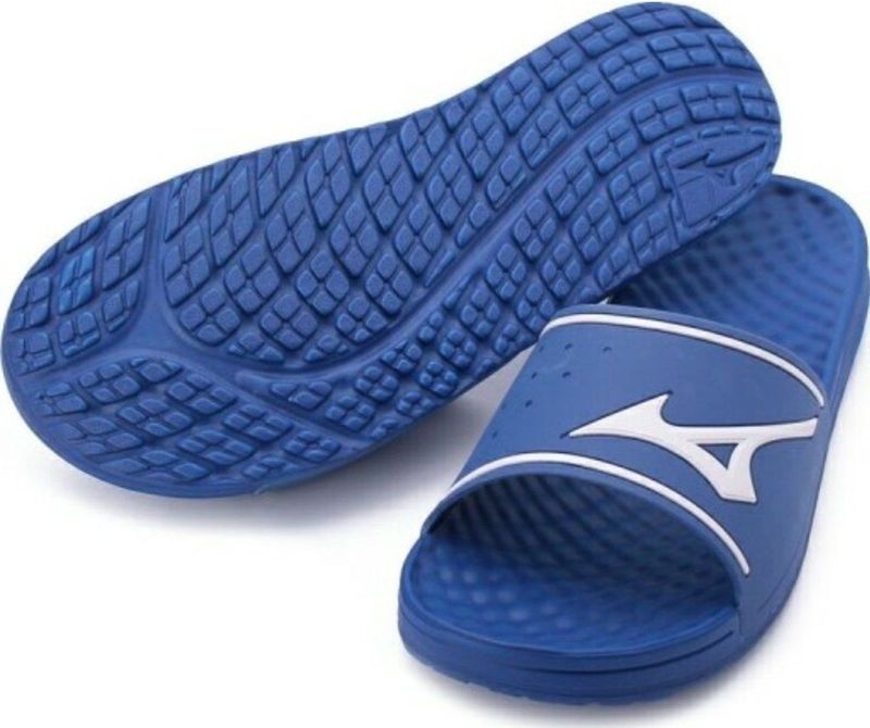 Mizuno - Relax Slide 2 - Slippers - Blauw - Lichtgewicht