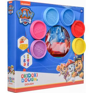 Paw Patrol - Okidoki Dough - Klei Vormpjes - Klei Set - Speelklei