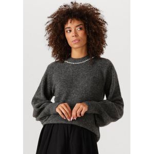 Copenhagen Muse - CMIBRA-PULLOVER - Donkergrijze Trui - Dames