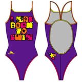 Turbo Was Born To Swim Badpak Met Dunne Bandjes