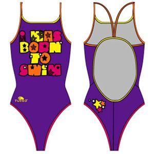 Turbo Was Born To Swim Badpak Met Dunne Bandjes