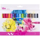 Ecoline Brush Pen set | 15 kleuren