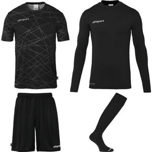 Uhlsport Prediction Bundle Keeperset Heren - Zwart / Wit | Maat: S