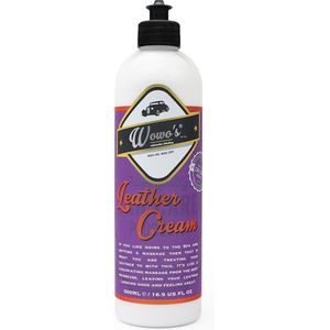Wowo’s Leather Cream - Leder crème - Auto interieur - 500 ml