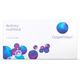 CooperVision - Biofinity Multifocal - Maandlenzen - Silicone Hydrogel - Comfilcon A (6 lenzen)