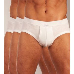 Dulcia Midi slip - 3 Pack White - maat L (L) - Heren Volwassenen - 100% katoen- 678.0540-L