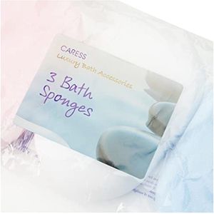 Luxe Bad Accessoires - 3 Pack Bad Sponzen voor Bad en Douche