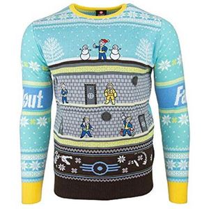 Uniseks Volwassen Kersttrui - Vault Boy & Vault 76 Design