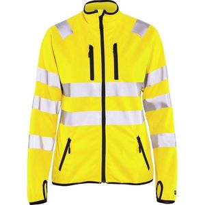 Blåkläder 4926-2512 Dames Softshell jack High Vis Geel maat XXXL