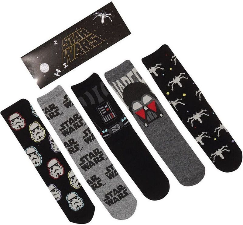 Star Wars Dark Side Unisex Sokken - meerkleurig - S-M