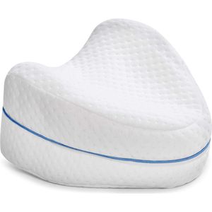 Orthopedisch Kniekussen - Wit - Kniekussen voor Zijslapers - Beenkussen