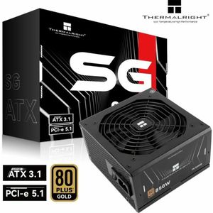 Thermalright SG850 - Voedingsbron - Zwart - 850 W - 80 Plus Gold