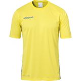 Uhlsport - Score - Training T-Shirt - Limoen Geel-Azuur Blauw