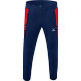 Erima Six Wings Worker Broek Heren - New Navy / Rood | Maat: 3XL