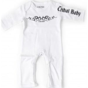 Boxpak Wit -Tribal baby - Maat 50/56