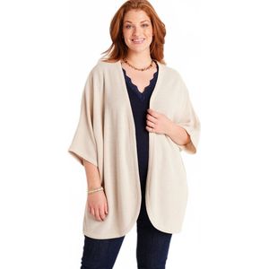 Lang vest met korte mouwen