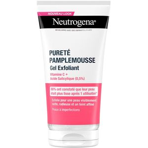 Neutrogena - Peeling-gel Zuiverheid Grapefruit - Gezichtsreiniger - 150 ml - Met Vitamine C en Salicylzuur
