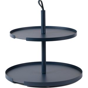 DesignBite - Big Hug Cake Stand 2 Levels - blauw