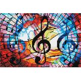 DIAMOND DOTZ Triple Treble - Diamond Painting - 12.927 Dotz - 40x27 cm