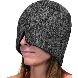 ApexArte® Migraine Masker - Hoofdpijn Muts - Directe Verlichting - Grijs