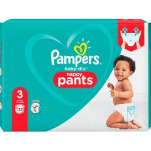 Pampers Baby Dry Pants Maat 3 - 37 Luierbroekjes