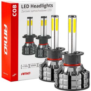 AMiO LED Koplampen COB-serie H1 Dimlichten Wit