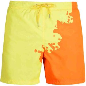 SEA'SONS - Zwembroek - orange-yellow - Maat 152