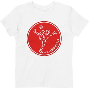 Vvwernhout - Biologisch katoenen T-shirt voor kinderen - White, 12-14