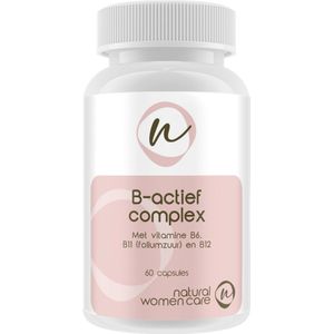 Natural Women Care - B-Actief Complex -zwangerschap - bij stress- mix van actieve vormen van Vitamine B6, B11 (foliumzuur) en B12