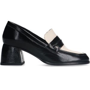 Manfield - Dames - Zwarte lakleren pumps - Maat 37