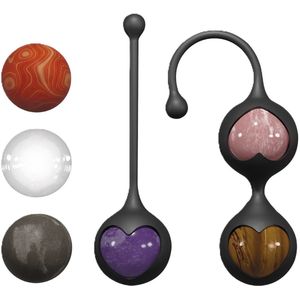 Adrien Lastic - Harmony Stones - Vaginale Balletjes - Kristallen - 6 stuks