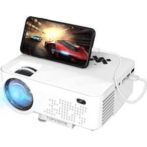 Gran Vida® - Mini Projector - 1080P HD - 240 Inch Scherm - 7000 Lumen - Home Theater