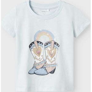 NAME IT - NMFKITTY SS TOP BOX - Meisjes - Blouses