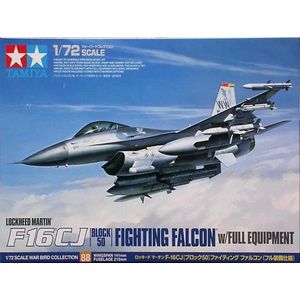 TAMIYA 1:72 F-16CJ Fighting Falcon with full equipment